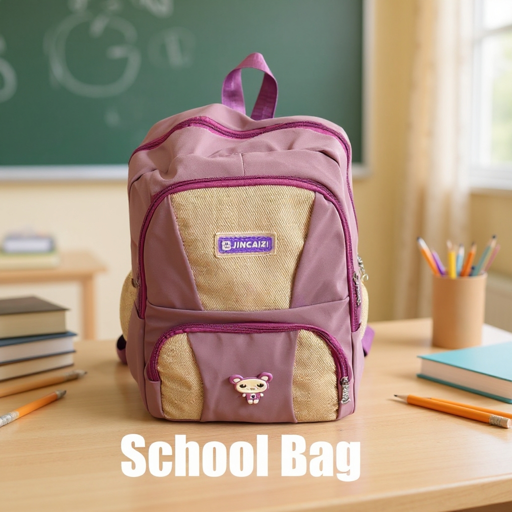 Kids School Bag For Boys and Girls JINCAIZI 351 PINK