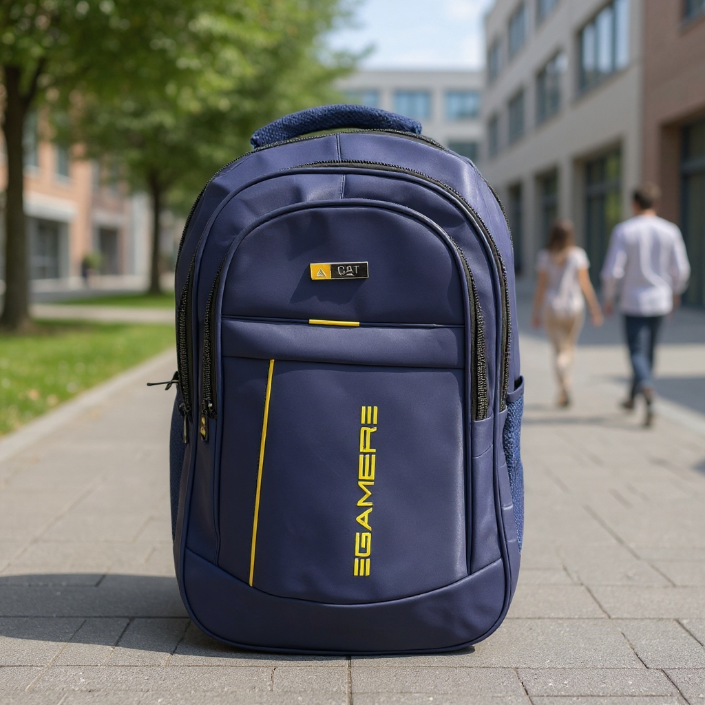 Mens BackPack Office Bag Outdoor Bag University Bag Large EGamer 281 Blue